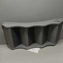 Amazon Basics Foldable Non-Slip Pet Stairs for Small Dogs and Cats, Senior Pets, Easy to Climb, 14.6" x 22.75" x 19.5", Grey