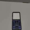 Designed for Motorola Razr+ (Plus) 2024 Case [Not fit Razr 2024], [16FT Military Grade Drop Tested] Full-Body Protective Magnetic Car Mount Ring Cover Case (Blue)