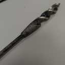 Flexible Installer Drill Bit for Pulling Wires Through Walls Ceilings and Sidewalks, 54-Inch Long, 1/2-Inch Auger with a Fish Eye Hole and Screw Point, 3/16" 3-Flat Anti-Slip Shank