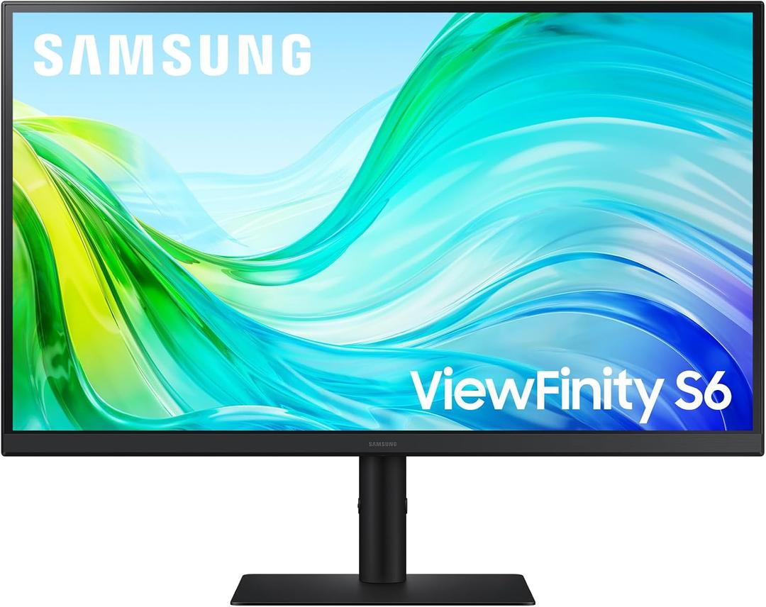 Samsung 27" ViewFinity S6 (S61F) QHD (2560x1440) High-Resolution Monitor