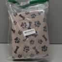 Puppy Pads with Pheromones, Washable Puppy Pee Pads for Dogs Reusable Puppy Pads for Dogs and Cats(with Pet Hair Removal Gloves) (Large, Brown Bone)