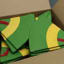 Toulite 80 Packs Christmas Elf Hats Bulk for Adults Felt Christmas Party Hats The Elf Costume Accessories for Men Women Funny Xmas Party Gifts