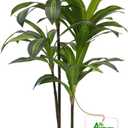 Aveyas 4ft Artificial Dracaena Tree for Home Decor, 4 Feet Real Touch Large Faux Plant Fake Silk Floor Trees with Pot for Indoor Outdoor House Living Room Office (4 ft Tall)