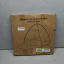 Glymnis Pop Up Beach Tent Beach Shade Tent for 1-4 Persons Sun Shelter UPF 50+ Enclose Zipper Door Portable Easy Up Beach Tent