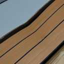 WOWSTAR 6-Pack Peel and Stick PVC Wood Slat Wall Panel，Thickened Wood Grain Wallpaper, 3D Wall Panels, 48" x15.74", Walnut