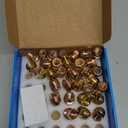 Set of 32, 14mmx1.5 OEM Factory 8 Lug Wheel Nuts Replacement for Sliverado Sierra 2500HD 3500HD Yukon Avalanche Suburban Express 2500 C2500 K2500 M14x1.5 Studs with 8 Lug Wheel