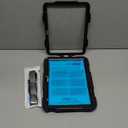 SEYMAC stock Case for iPad (A16) 11th/10th Generation 11''/10.9'' 2025/2022, Full-Body Drop Protection Case with Screen Protector &360 Rotate Hand Strap/Stand, Navy Blue