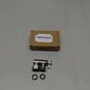 All Metal Shower Angle Adapter, Adjustable Shower Head Extension Adapter, Solid Brass Shower Head Elbow,Adjust Angle to Upgrade Shower Experience,Universal Connection (Brushed nickel)