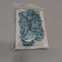 Lanyardio Stretchy Scrunchie Lanyard for ID Badges Keys, Cute Teacher Lanyard for Women with 2 Card Holders 19.23 Inch (Blackish Green)