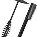 Chipping Hammer and Wire Brush Set  10.6 in Heavy Duty Welding Hammer with Spring Handle and Steel Bristle Brush, Welding Tools and Accessories for Weld Slag Removal