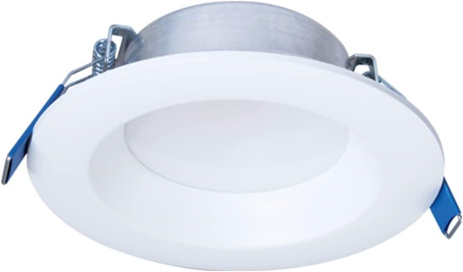 HALO 4-inch Quicklink Canless LED Downlight Selectable 2700K, 3000K, 3500K, 4000K, 5000K CCT  White