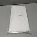 ZEBWAY 6 Pack Premium Disposable Plastic Tablecloth 54 X108 Inch Rectangle Solider Color Heavy Duty Table Cover for Dining Tables, Parties and Holidays Decorative (Red)