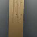 Natural Wood Floating Shelves with Lip, 40 Inch Long White Floating Wall Shelves with Metal Bracket, Set of 2 Picture Ledge Shelf Wall Mounted Shelves for Living Room, Bedroom and Kitchen.