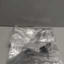 Clear Vinyl Tarp 4x8ft, Heavy Duty Waterproof PVC Tarpaulin with Grommets, 20 Mil Tear Resistant Clear Tarp for Patio, Greenhouse, and Outdoor Use