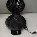 Mueller Heart 5 Waffle Maker, Waffle Iron, Adjustable Browning Control & Nonstick, Cool Touch Handle, Easy to Clean, Small Kitchen Appliances
