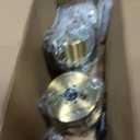 Wood Ceiling Fan with Light and Remote,52inch,Gold Finish