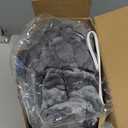 Heated Throw Blanket - Fast Heating 3D Jacquard Electric Heated Blanket, Cozy Heating Blanket with 6 Heating Settings & 4 Hours Auto-Off, Machine Washable, 50"x60", London Grey