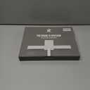 Shower Squeegee with Silicone Hook, 11" Inch Width All Purpose Squeegee Wiper for Shower Glass Doors Bathroom Mirror Tiles Car Window Cleaner Tool - White