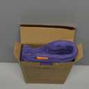 samply Hot Water Bottle with Knitted Cover, 2L Hot Water Bag for Hot and Cold Compress, Hand Feet Warmer, Ideal for Menstrual Cramps, Neck and Shoulder Pain Relief, Purple