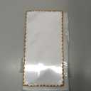 12" X 6" Marble Tray with Golden Foiling Natural Marble Board White Slab Candle Plate Tray for Kitchen Counter Cheese Charcuterie Wedding Gift House Warming Gift