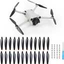 24Pcs Propellers Blades Replacement for DJI Mini 4 Pro/Mini 3 Pro, JISONCASE Low-Noise & Quick-Release Props Wings Compatible with DJI Mini 4 Pro/Mini 3 Pro Propeller Blade