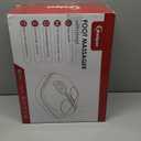 Wedpun Shiatsu Foot Massager with Heat Electric Feet Massager for Neuropathy Plantar Fasciitis, Air Compression Kneading Heat for Home Office Christmas Gifts for Women Man Mom Dad Fits Up to 13" Gray