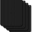 Semi Truck and Trailer Mud Flaps, 24 x 30 Inch, Heavy Duty Polymer Mudflaps for Semi Truck Tractor Trailer,4 PCS