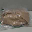 ChrisDowa Small Window Curtains 40 inches Long for Bedroom - Grommet Short Thermal Insulated Room Darkening Curtains for Kitchen (2 Panels, Cappuccino, 29 x 40 Inch)