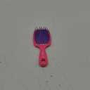 FHI Heat UNbrush Detangling Brush for Pain-Free Brushing on All Wet or Dry Hair Types  Durable DuoFlex Anti-Static Bristles, Lightweight Handle, Vented Hair Brush (1 Count (Pack of 1), Pink Burst)