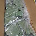 6FT Artificial Fiddle Leaf Fig Tree - Tall Fake Tree with White Planter&Seagrass Basket, Large Faux Ficus Lyrata Tree Floor Plants for Indoor Home Decor Office Living Room Housewarming Gift