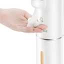 Secura Foaming Soap Dispenser, 10oz/300ml Touchless Automatic Soap Dispenser with Adjustable Volume Control, Rechargeable Hands Free Soap Dispenser for Kitchen, Bathroom White