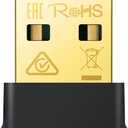 TP-Link Nano 2-in-1 USB Bluetooth WiFi Adapter AC600(Archer T2UB Nano)- Bluetooth 4.2 with 2.4G/5G Dual Band Wireless Network Adapter for Desktop PC, WPA3, Supports Windows 11,10, 8.1,8, 7