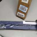 LazBlinds No Drill Blackout Roller Shades, 29" W x 48" H, Navy Blue
