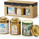 3-Pack Aromatherapy Candle Set - Scented Candles | 4.5oz  3 | 75+ Hour Total Burn | Natural Soy Candles for Home, Gifts & Christmas