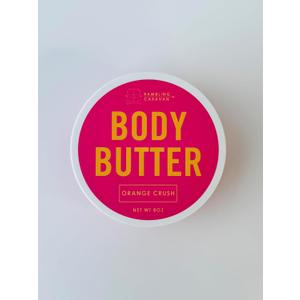 Body Butter, Orange Crush, 8oz, Body Moisturizer, Orange Crush