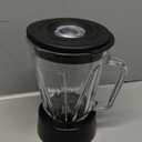 Replacement Parts 5cups Glass jar with SPB-7CH-LR Collar Collar and blade,Compatible with Cuisinart Blender