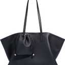 Genuine Leather Tote Bag for Women, Soft Purses Handbags Shoulder Fashion Top Handle Bag Large Capacity