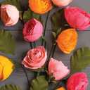 Creativity Street Lia Griffith LG40003 Crepe Paper Kit, Ranunculus Flowers, Assorted Sizes, Colors May Vary 29 Count