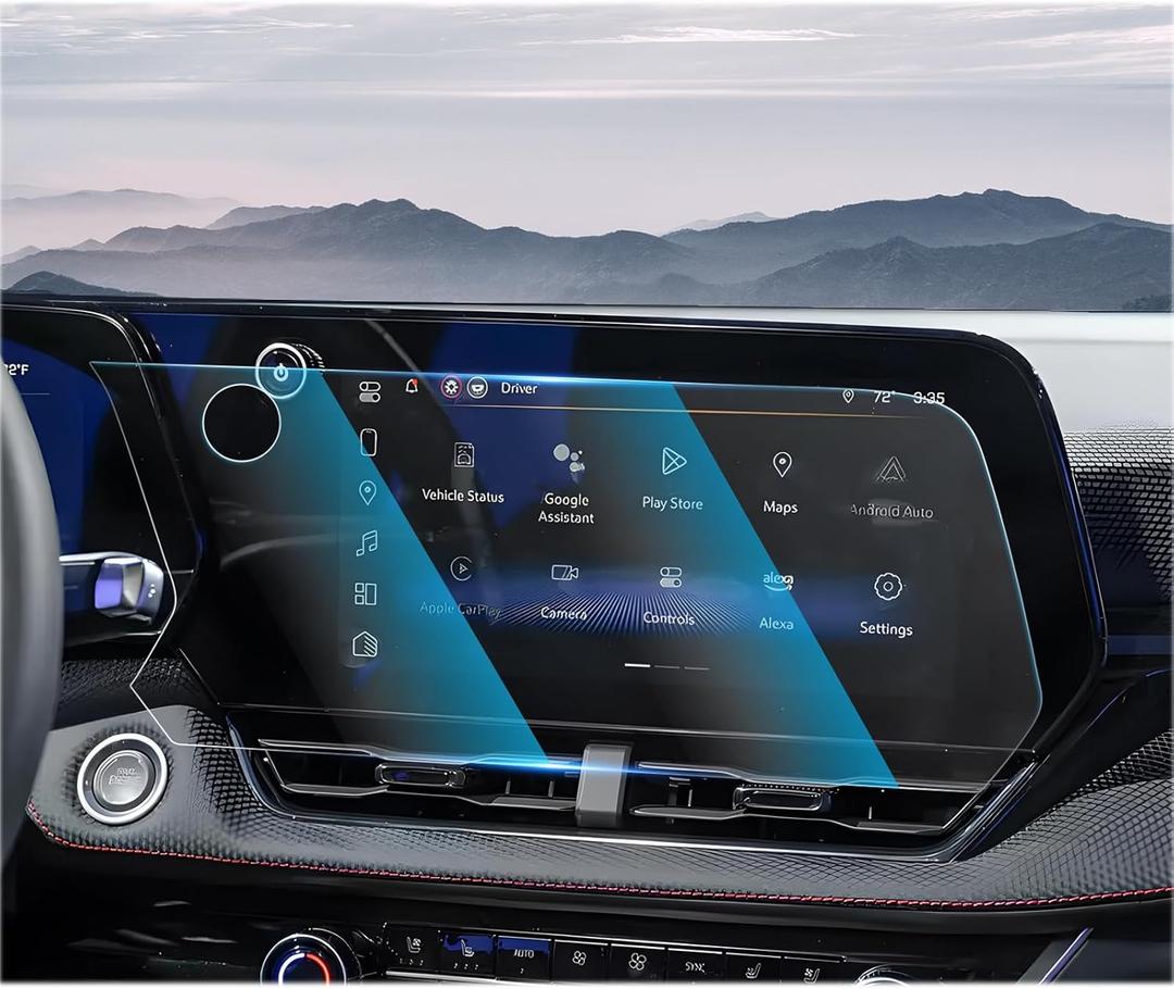 CDEFG Tempered Glass for 2025 2026 Chevrolet Equinox Screen Protector, 11.3 Inch Touchscreen, 2025+ Equinox (LT, RS, Activ) Accessories