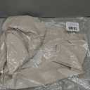 Zac & Rachel Women's Pull-on Slim Leg Crop Pant (Beige, XXXL)