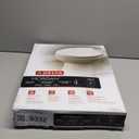 Delta Faucet Morgan Elongated Slow-Close White Toilet Seat with Non-Slip Seat Bumpers, White 811903-WH