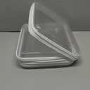 CoiiJoii 3PCS Large Clear Hard Shell Zippered Case, Diaper Bag Organizing Pouches, Waterproof Cosmetic Bag, Kid's Toy Storage Organizer Bins, Pencil Case, Christmas Storage Bins