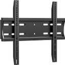 43 50 55 inch Fixed Low Profile TV Wall Mount for 24-65 inch LED/LCD & Flat/Curved TVs, Universal Wall Mount Bracket with Safe Lock, Max VESA 400x400mm, up to 99Lbs & 16 '' Stud