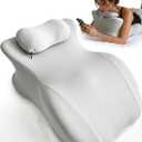 TAFFY'S Wedge Pillow, Firm Foam, Body Pillow for Reading &Relaxing