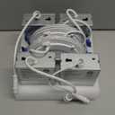 Meconard 4 Pack 4 Inch LED Recessed Ceiling Light with Junction Box, 3000K/4000K/5000K Selectable, 9W=75W 750LM, Dimmable Canless Downlights, ETL and Energy Star Listed