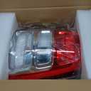 Lathsy Tail Lights Red Bezel Compatible With 20192023 Dodge Ram 2500 Right Passenger Side Replace:68361714AD