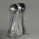 HAPPY KIT Soup Spoons Set 12 Pcs Premium Stainless Steel Round Spoons Heavy-Weight Durable Flatware Set