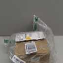 Glass Coaster Set of 8 Drink Coasters with Holder, Gold Brass-Coated Glass Coasters for Drinks, Round Cup Mats Coffee Table Décor for Kitchen, Living Room, Bar, Office, Patio, 4 Inches