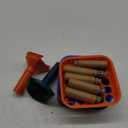 Coin Sorter Tube & Coin Sorter Tray - 4 Color Coded Coin Separator Trays and Coin Sorters Tubes Bundle with 40 PCS Preformed Coin Wrappers
