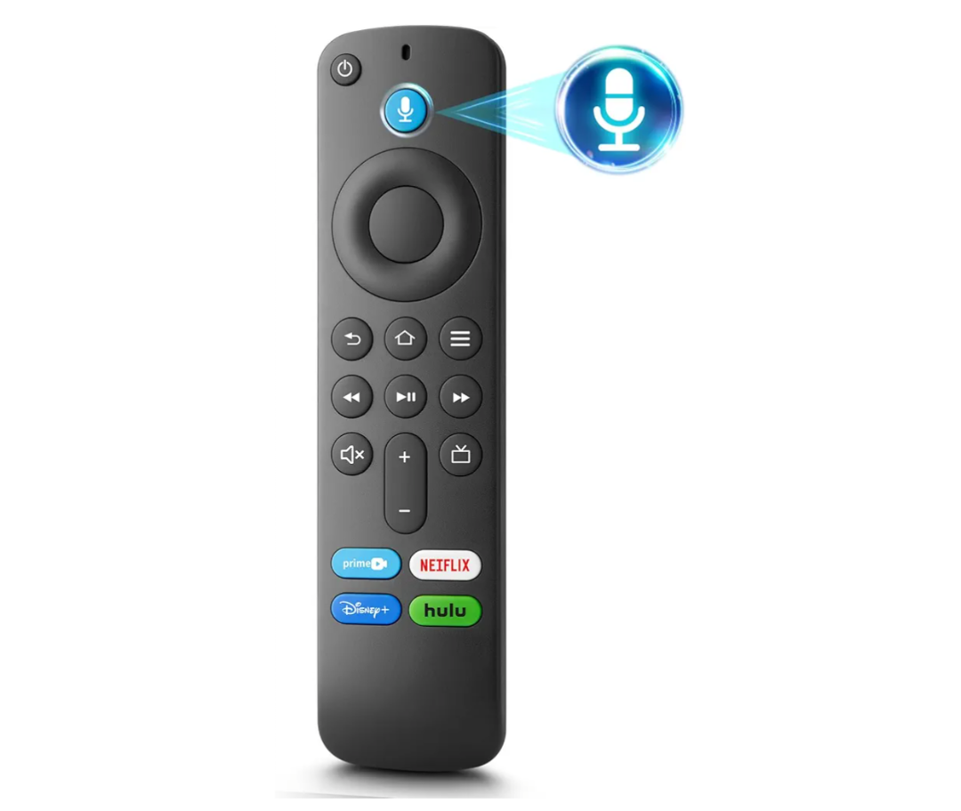 Voice Replacement Remote Control Compatible with Fire TV Stick,TV Cube and Amazon Fire Smart TVs